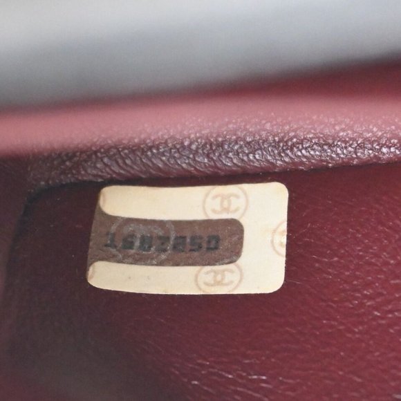 CHANEL CC Mini Matelasse Full Flap Chain Shoulder Bag Leather Black GHW - Picture 6 of 16